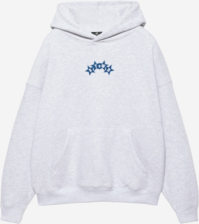 Pull&Bear Sweater majica 'STWD' u plava / svijetlosiva / neonsko zelena, Pregled proizvoda