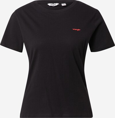 Tricou 'SIGN OFF' WRANGLER pe roșu / negru, Vizualizare produs