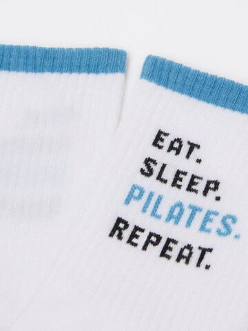 CALZEDONIA Socks 'Wellness' in White