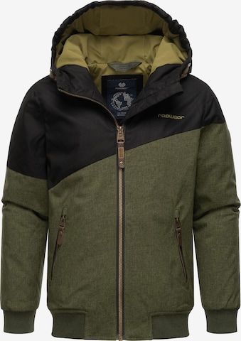 Ragwear Between-Season Jacket in Green: front