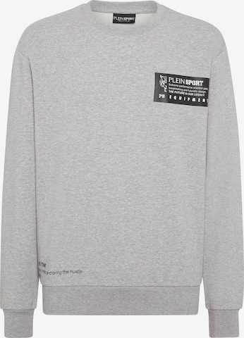 Felpa di Plein Sport in grigio: frontale