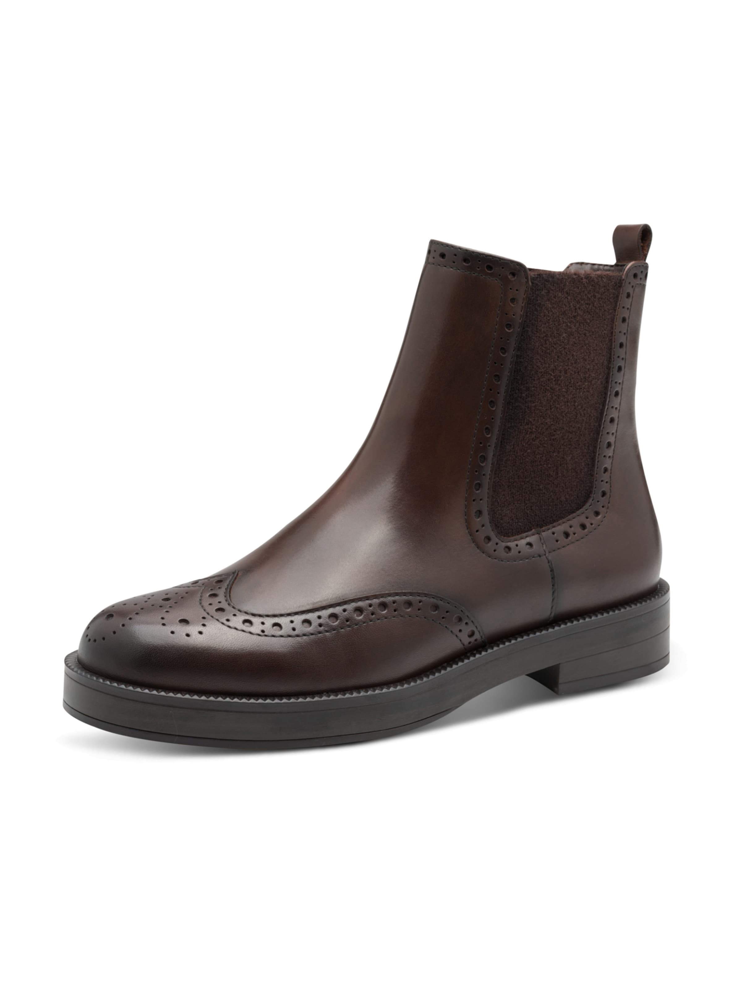 Chelsea Boots Tamaris en marron : devant