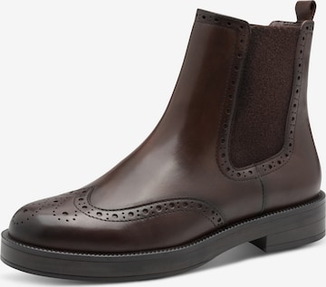 Chelsea Boots Tamaris en marron : devant