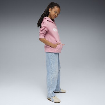 PUMA Sweatshirt 'ESS No. 1' in Pink