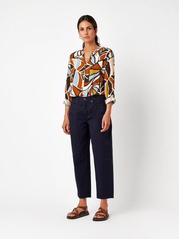 TONI Regular Pants in Blue: front