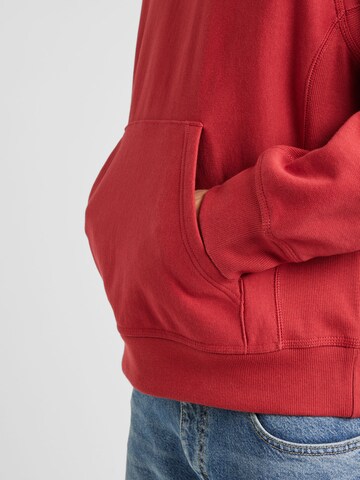Carhartt WIP Sweatshirt 'American Script' i rød