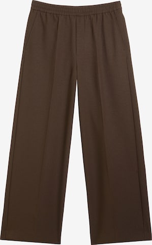 WEEKDAY - Pantalón de pinzas 'ALFRED' en marrón: frente