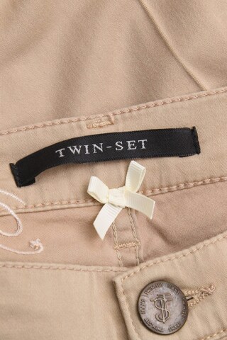 Twin Set Pants in S in Brown