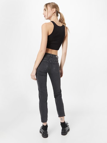 Coupe slim Jean 'ROSENGARTEN' Goldgarn en noir