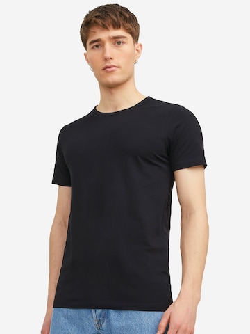 JACK & JONES Shirt 'Basic' in Black