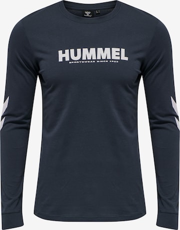 Hummel Функциональная футболка 'Legacy' в Синий: спереди