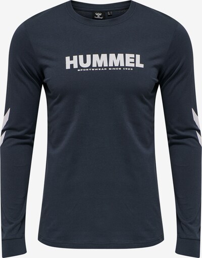 Hummel Functioneel shirt 'Legacy' in de kleur Duifblauw / Wit, Productweergave