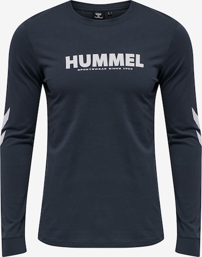 Hummel T-Shirt fonctionnel 'Legacy' en bleu-gris / blanc, Vue avec produit