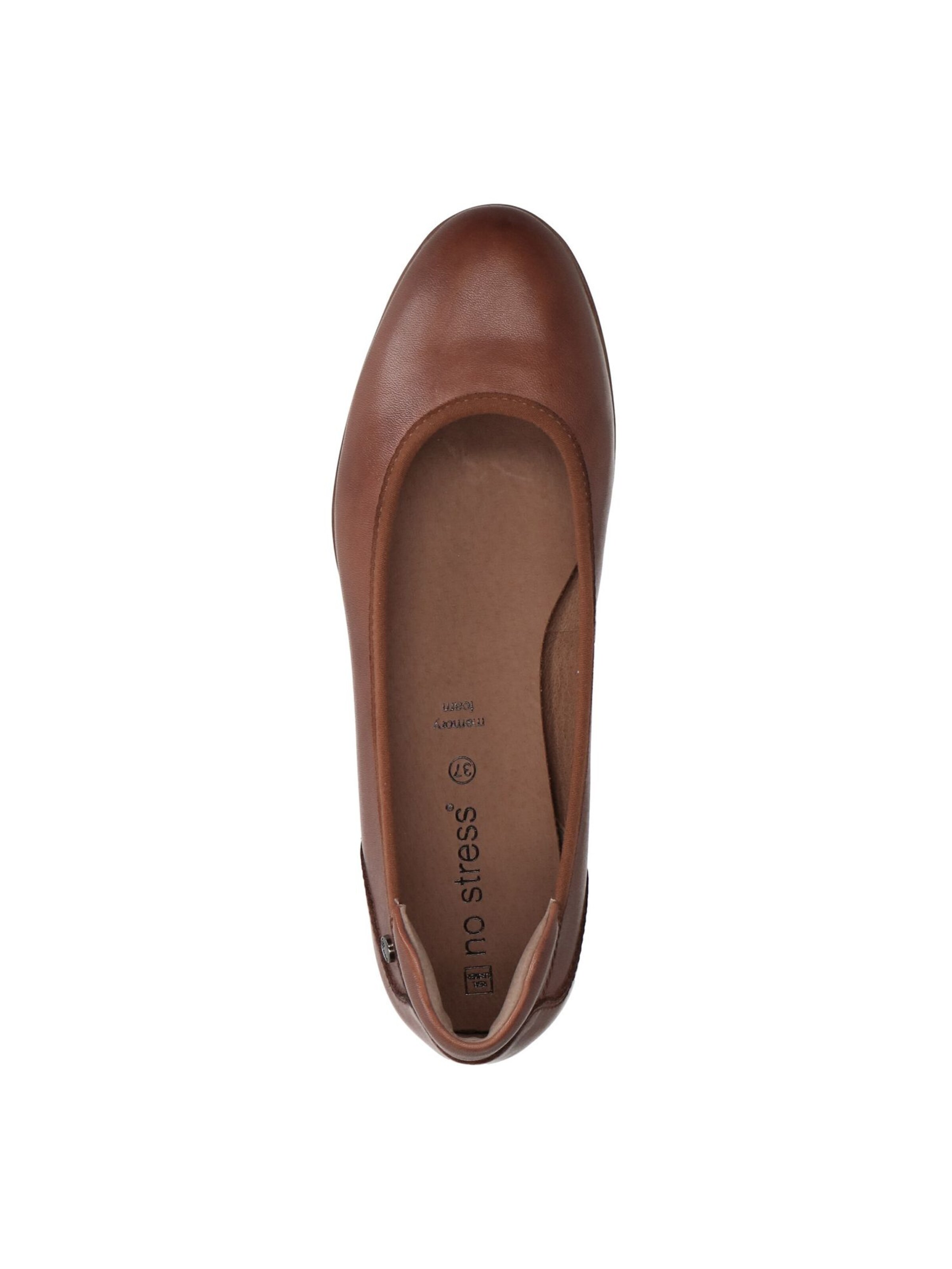 MANFIELD Ballet Flats in Brown