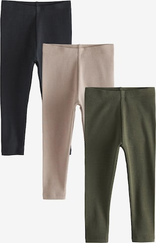 Next Skinny Leggings in Beige: front