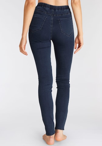 Skinny Pantalon de pyjama BUFFALO en bleu : devant