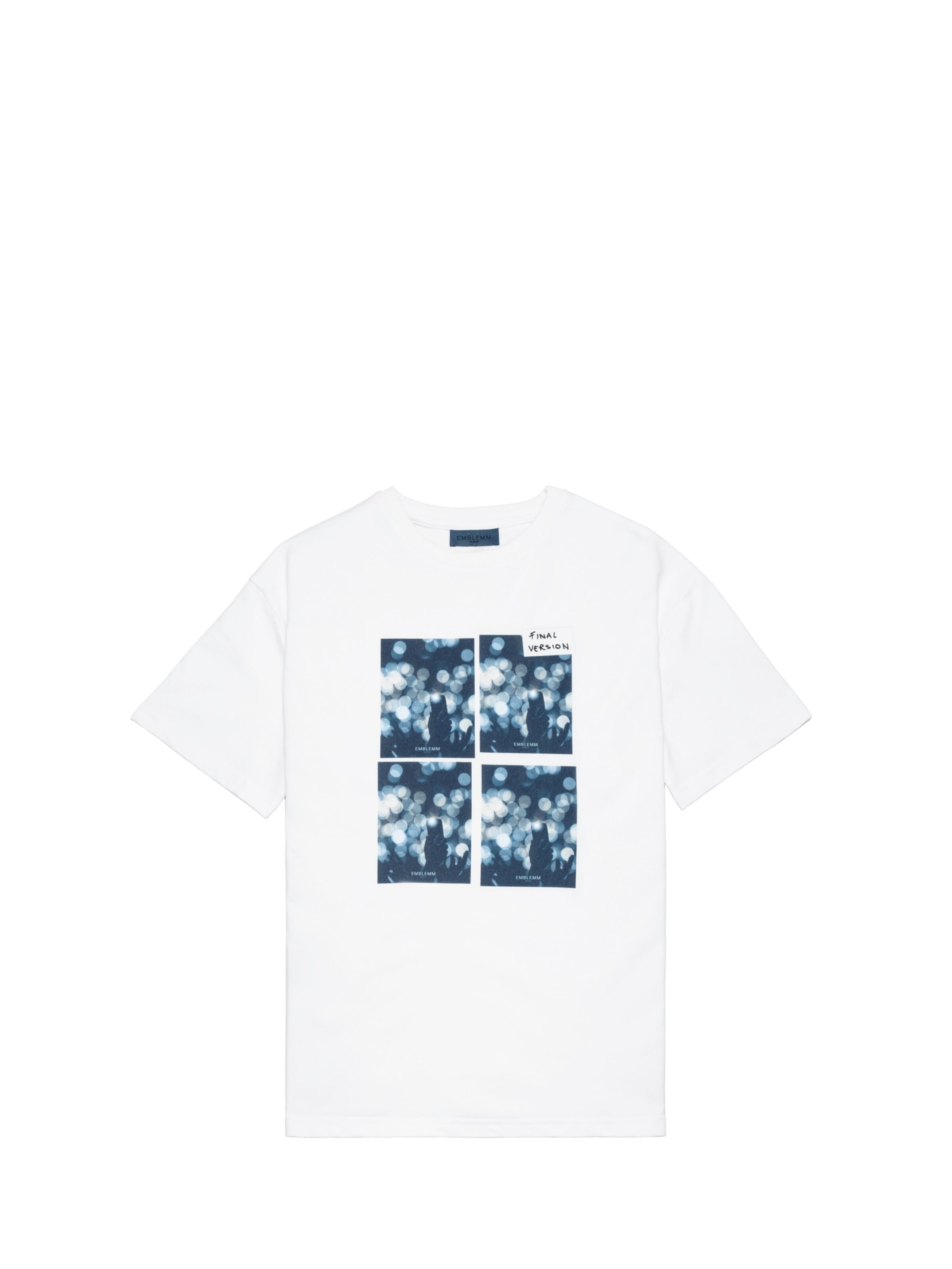 EMBLEMM Shirt 'Audience'‌‌‌‌‌‌‌‌‌‌ in Weiß: Vorderseite