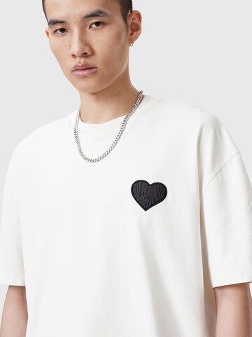 AllSaints - Camisa 'LOVER' em branco