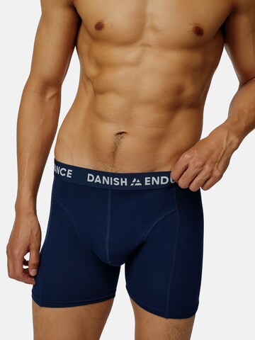 Boxers 'Classic Trunks' DANISH ENDURANCE en bleu : devant