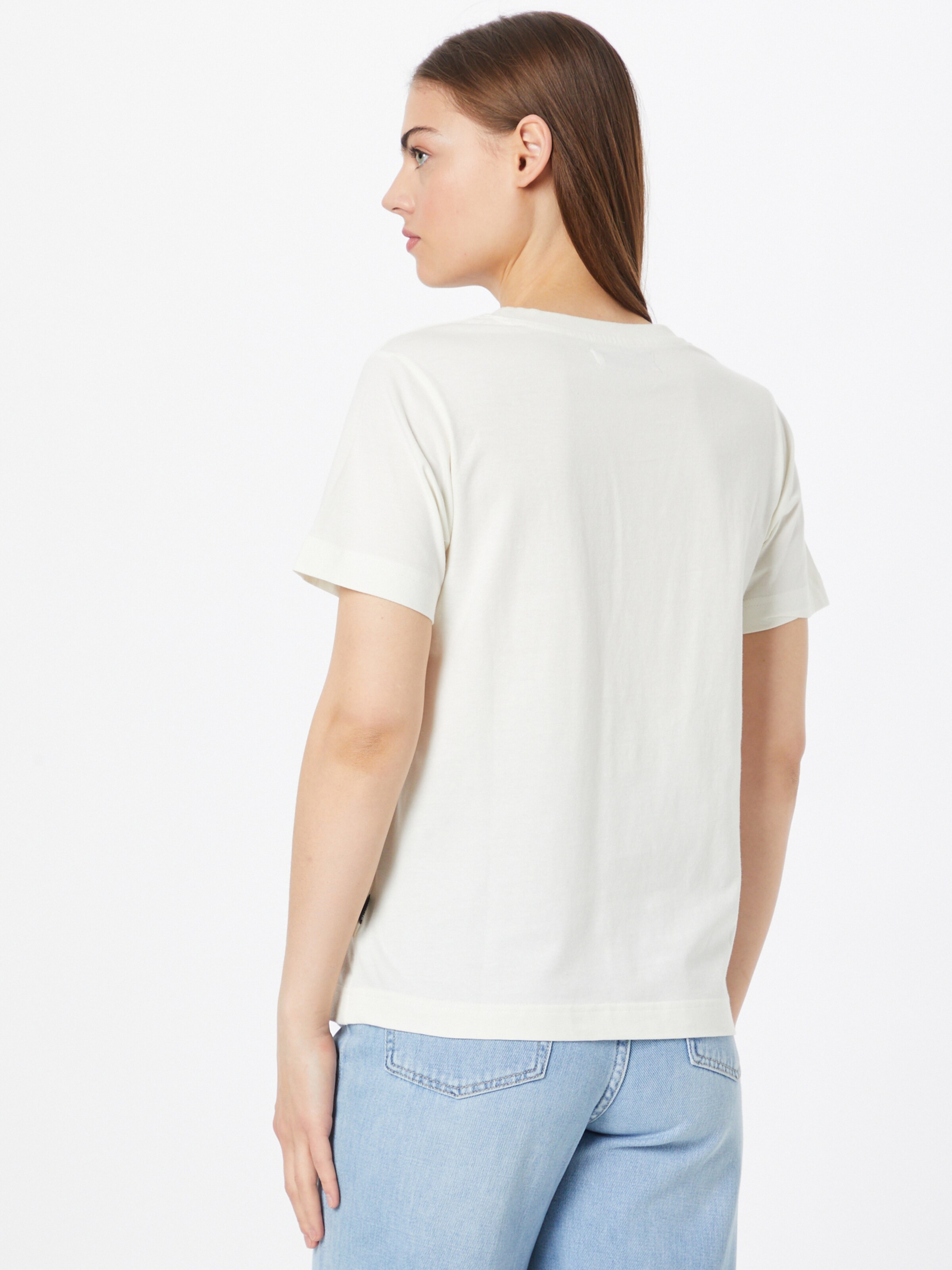 Frauen Shirts & Tops DEDICATED. T-Shirt 'Mysen Apples' in Weiß - LH47815 Frauen Shirts & Tops DEDICATED. T-Shirt 'Mysen Apples' in Weiß - LH47815