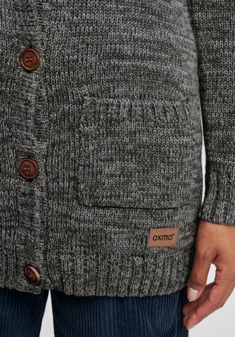 Oxmo Knit Cardigan 'Philemona' in Grey