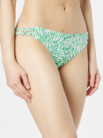 Pantaloncini per bikini di LingaDore in verde: frontale