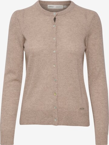 InWear Knit Cardigan in Beige: front