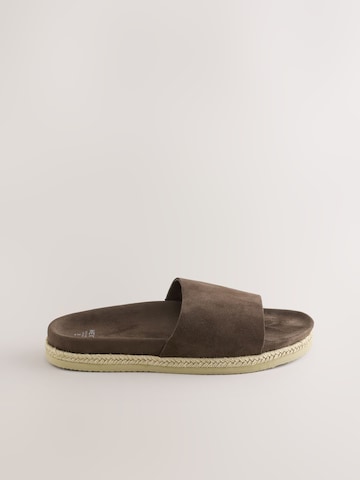 Next Pantolette in Braun