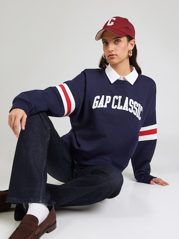 GAP Sweatshirt in Blauw: voorkant