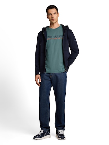 TOM TAILOR Majica | zelena barva