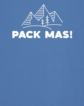 T-Shirt ' Pack mas! ' Watapparel en bleu