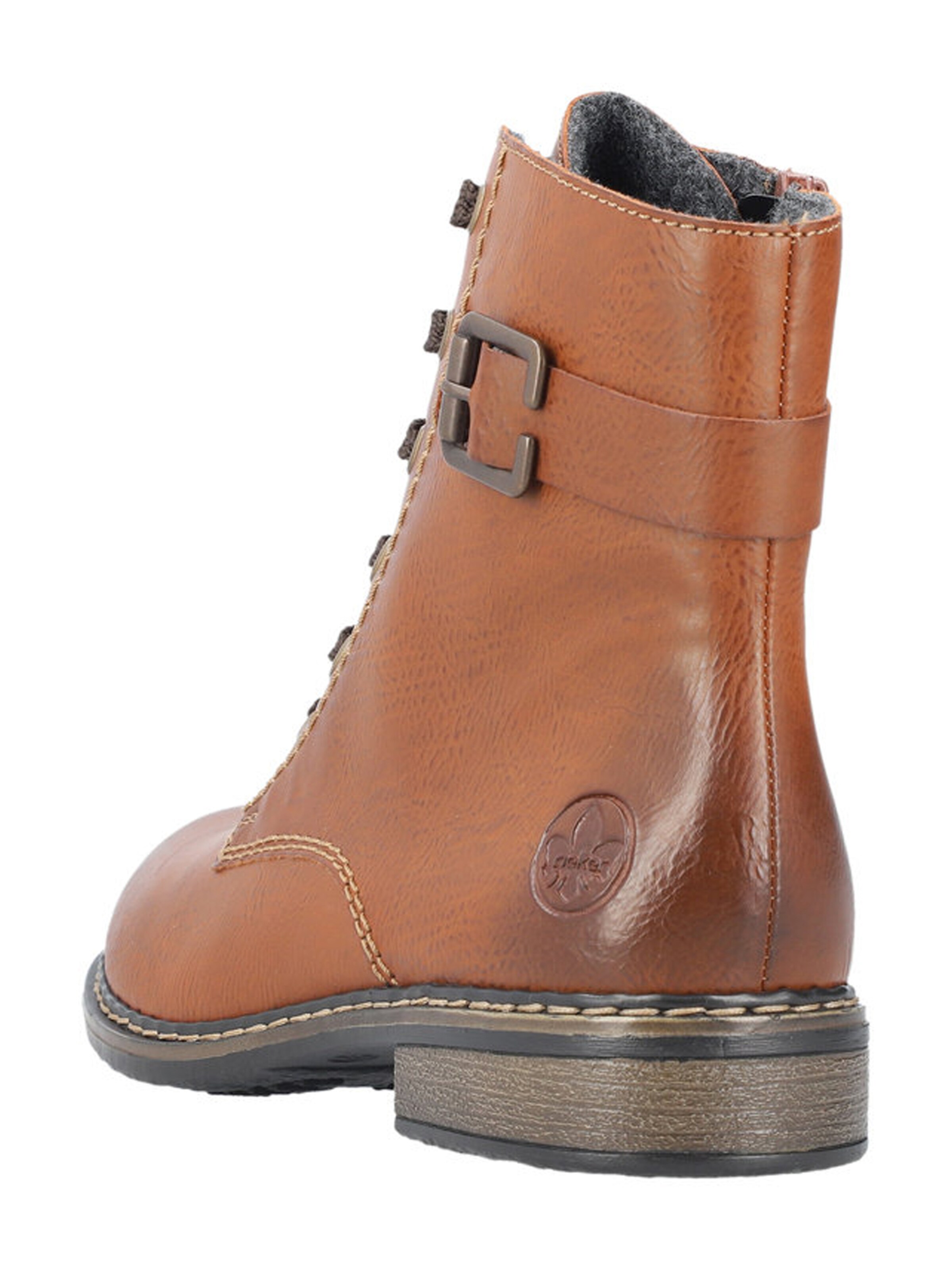 Rieker Snørestøvletter i brun