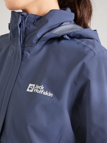 JACK WOLFSKIN Куртка в спортивном стиле 'Trailtime' в Синий