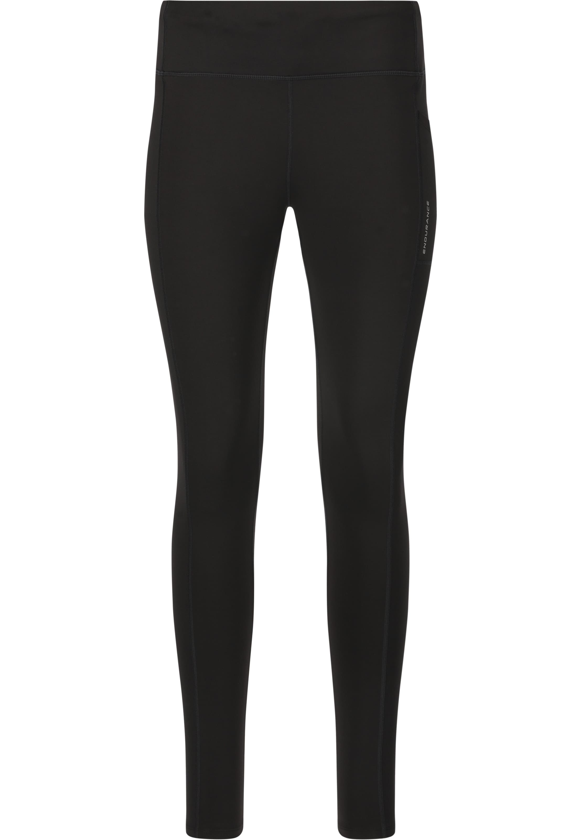 ENDURANCE Slim fit Sports trousers 'Strong' in Black: front