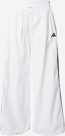 Pantaloni sportivi 'Essentials' di ADIDAS SPORTSWEAR in bianco: frontale