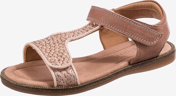 BISGAARD Sandals ' ALMA ' in Beige: front