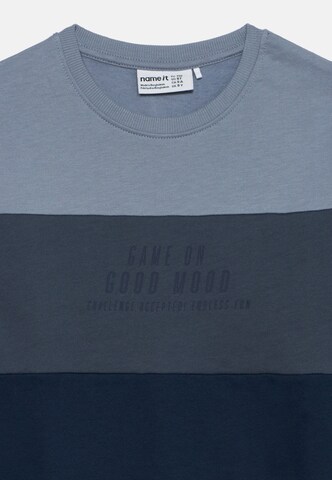 NAME IT Sweatshirt 'NMMVEMIL' in Blauw