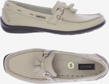 ECCO Flats & Loafers in 36 in White: front