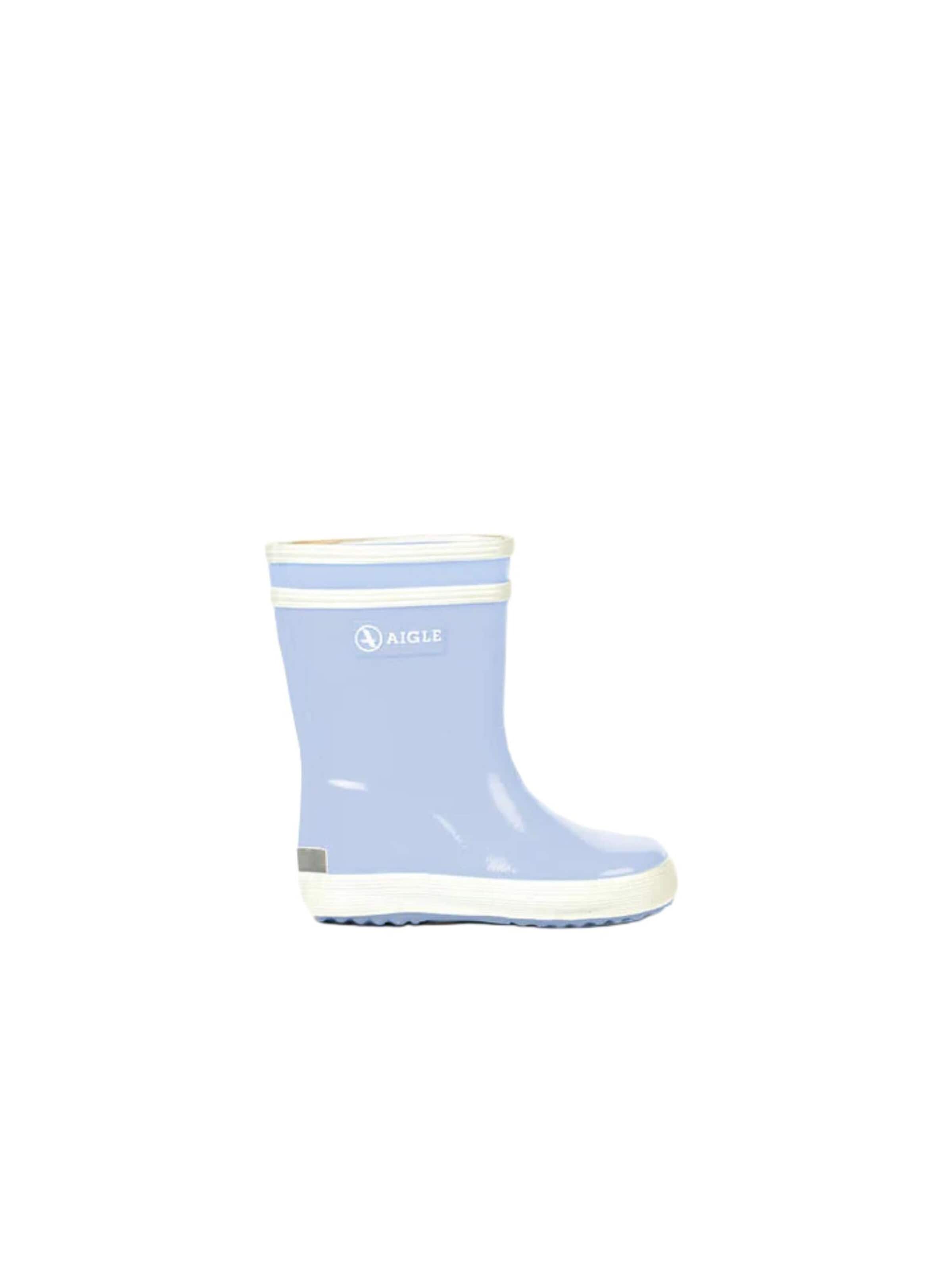 AIGLE Rubber Boots 'BABY FLAC' in Blue: front