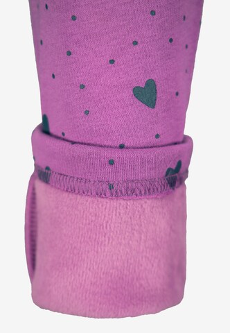 SALT AND PEPPER Slim fit Leggings in Purple