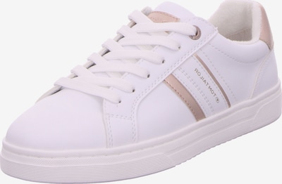 Sportbačiai be auliuko iš TOM TAILOR, spalva – rožinio aukso spalva / balkšva, Prekių apžvalga