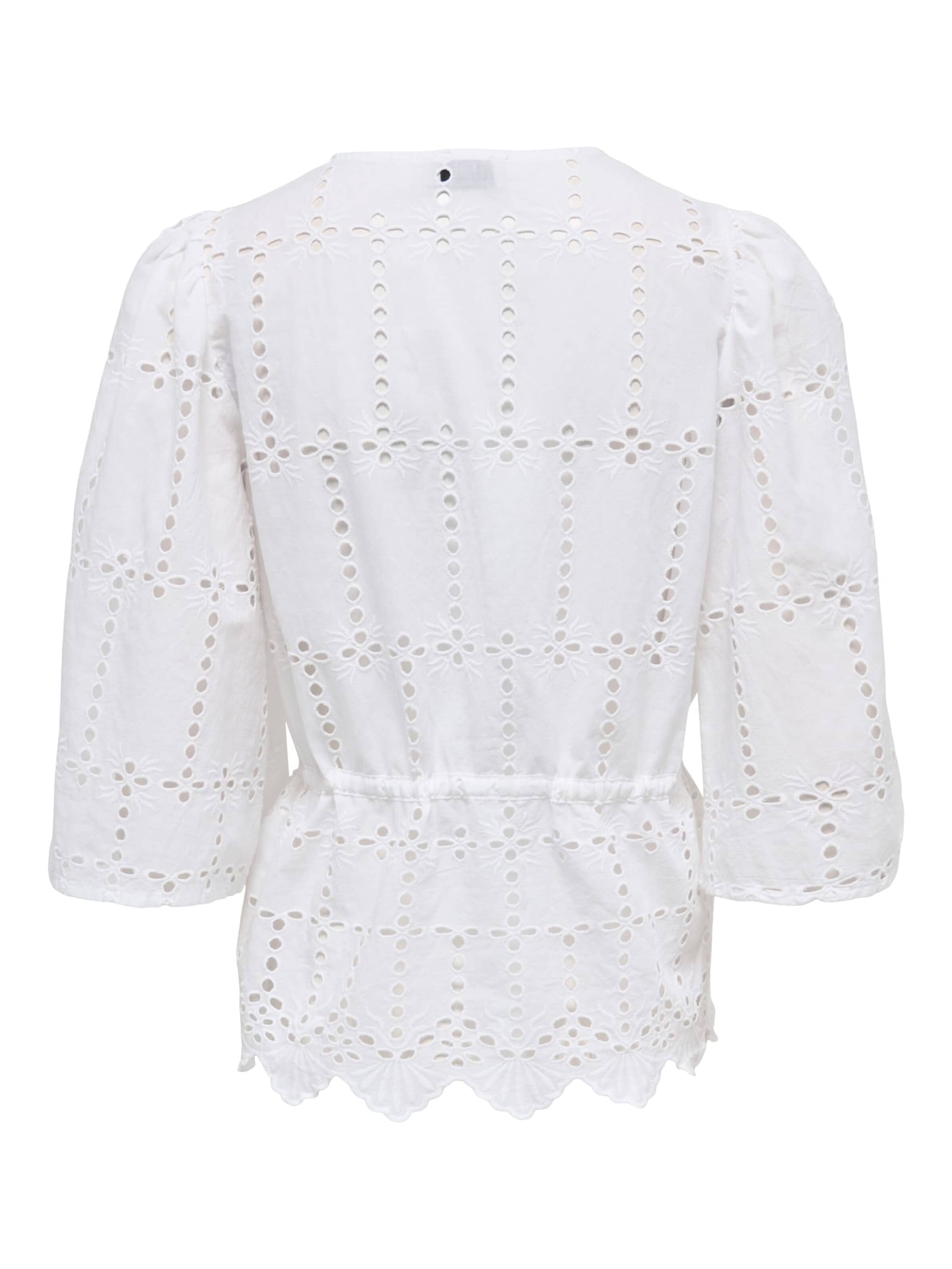 Jaqueline de Yong Blouse 'Jojo' in Wit