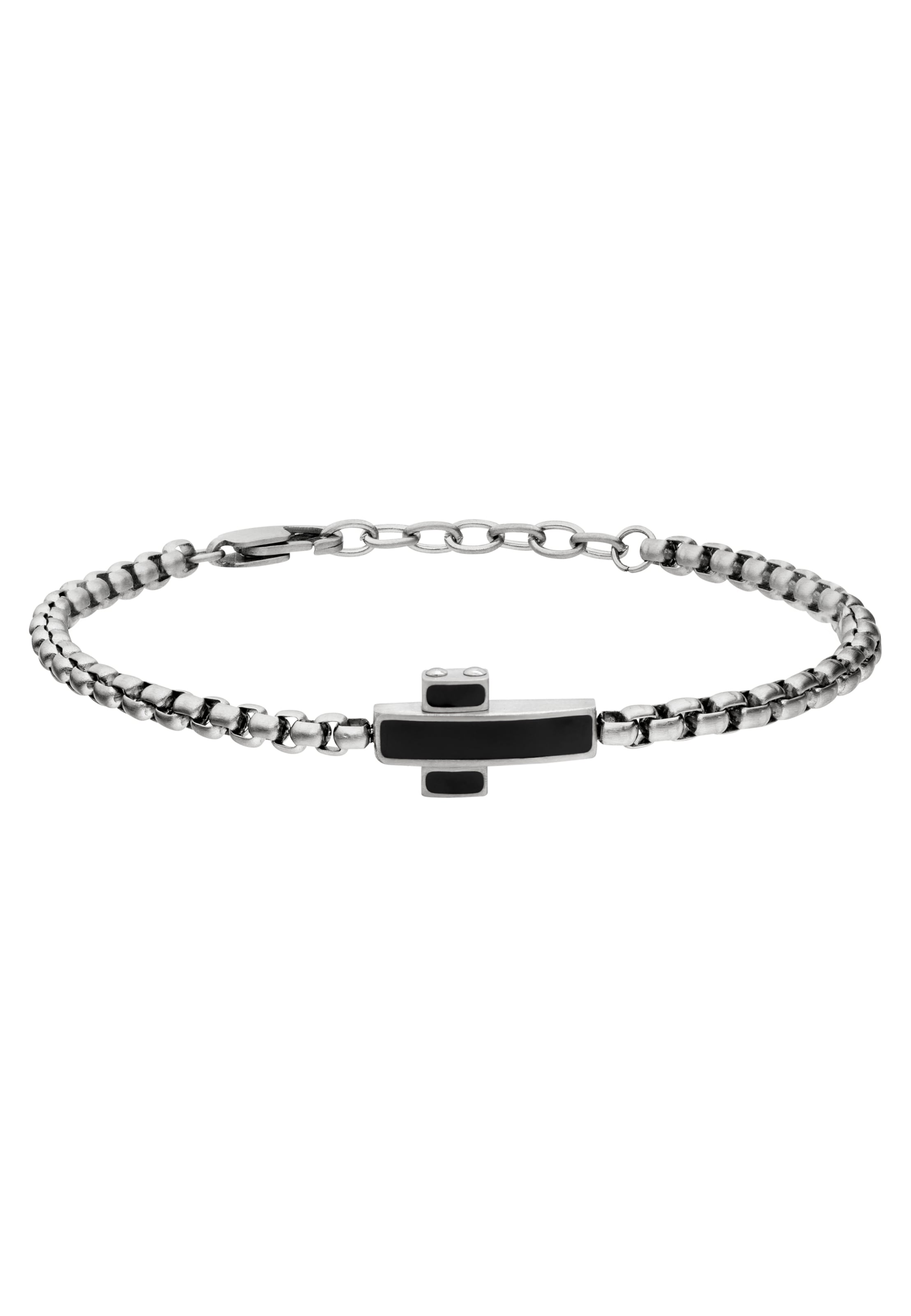 Steelwear Armband 'Santiago' in Silber: Vorderseite