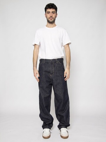 Carhartt WIP Baggy Jeans 'OG SINGLE KNEE PANT BLUE' in Blauw