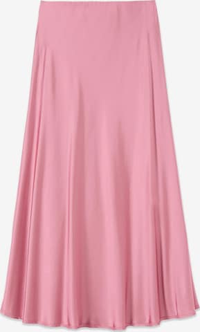 Gonna di oltre in rosa: frontale
