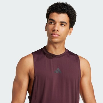 ADIDAS PERFORMANCE - Camiseta funcional 'Intensity' en rojo