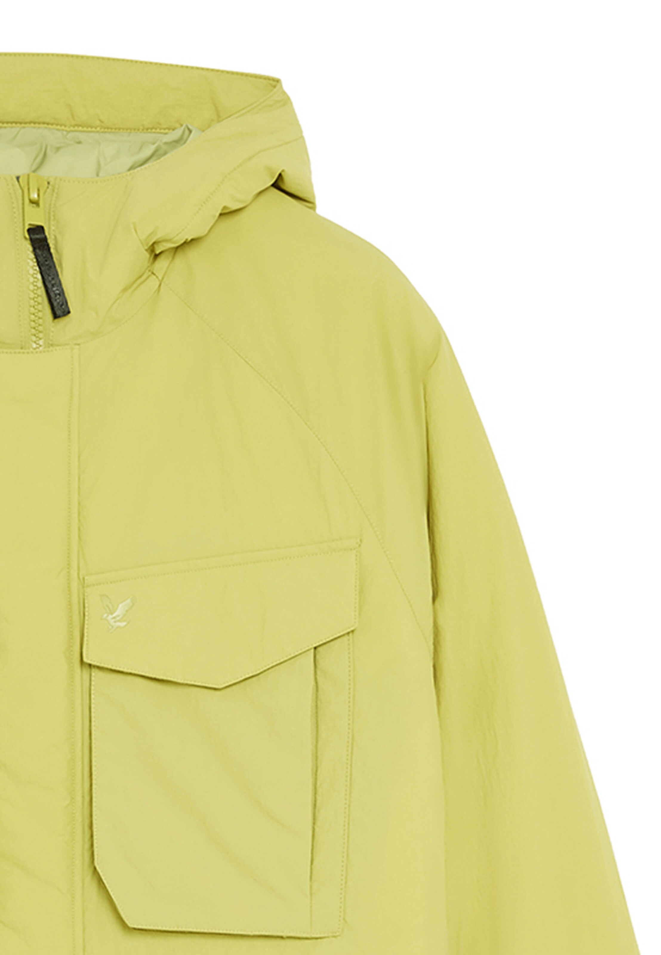 Lyle & Scott Tussenparka ' Tactical Wadded Parka ' in Geel