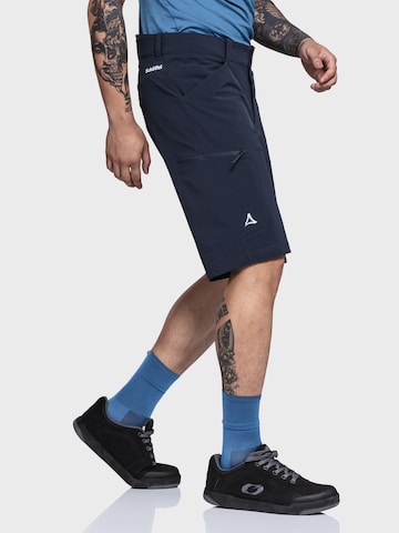 Schöffel Regular Outdoorbroek ' Shorts Danube M ' in Blauw