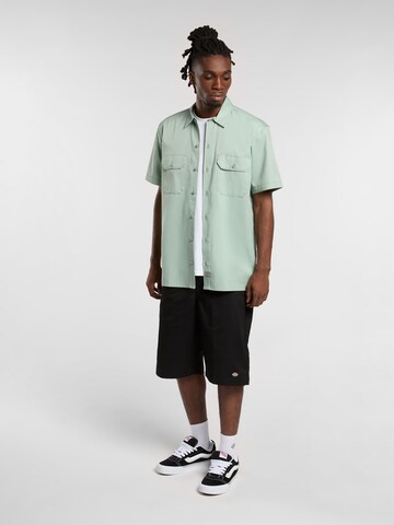 Regular fit Camicia 'WORK SHIRT' di DICKIES in verde