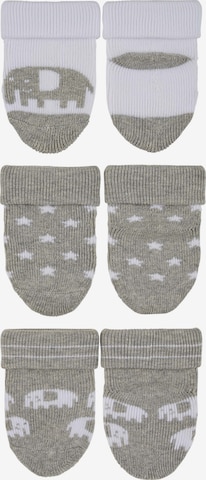 STERNTALER Socks 'Elefant' in Grey: front